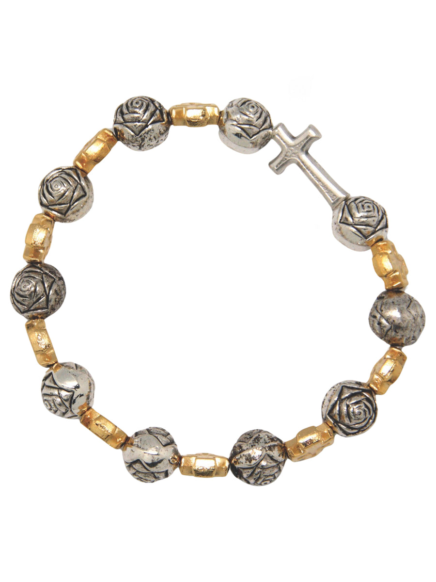 Metal Gold and Silver Bracelet