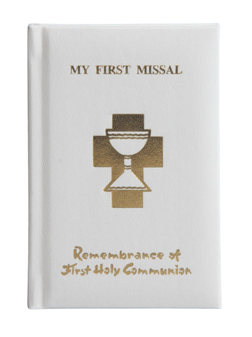 My First Missal Communion Book - White