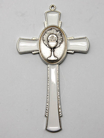 Communion Enamel Cross - Symbol