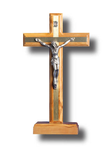 Standing Olive Wood Crucifix - Small / Medium / Large