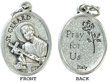 St. Gerard Silver Oxide Medal