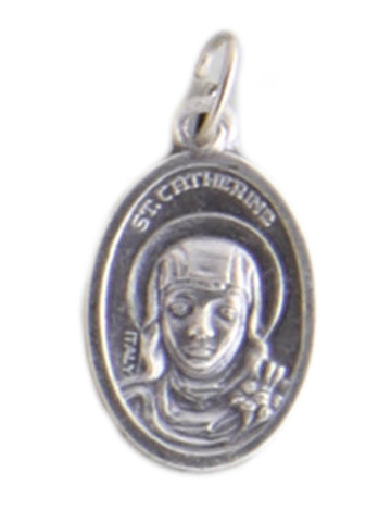 St. Catherine Silver Oxide Medal