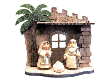Nativity Set - Wooden / Resin