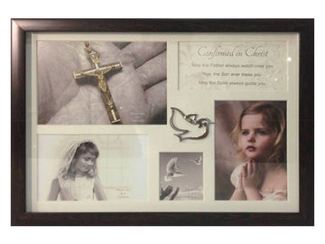 Confirmation Wooden Collage Photo Frame