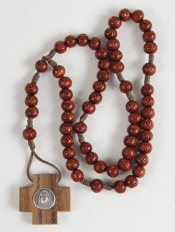 Mary MacKillop Wood Rosary