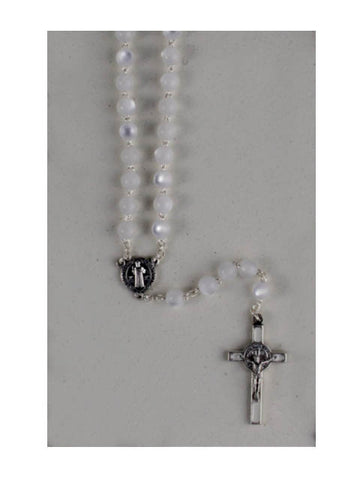 Benedict Rosary - Imitation Mother of Pearl