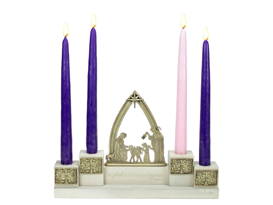 Holy Family Advent Candle Holder