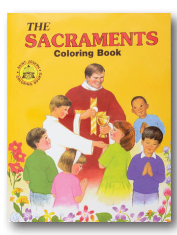 The Sacraments Colouring Book