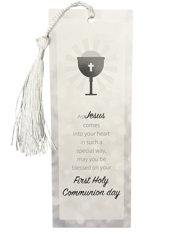 Communion Bookmark With Tassel - As Jesus