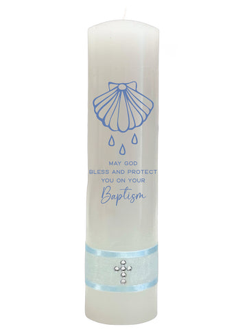 Baptism Candle - Boy