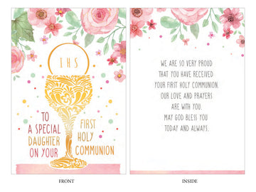 Communion Card - Special Daughter
