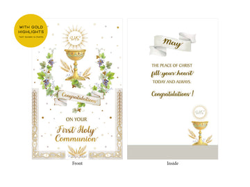Communion Card - Congratulations