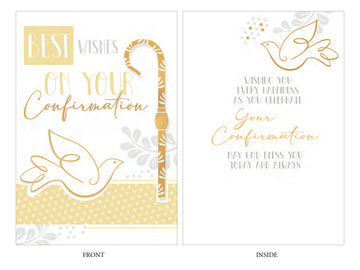 Confirmation Card - Best Wishes