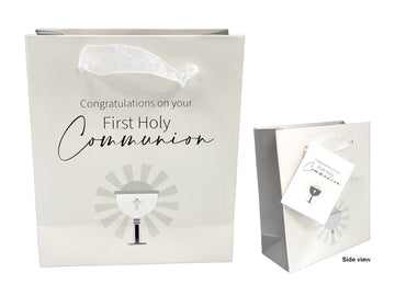 Communion Gift Bag Small - Silver