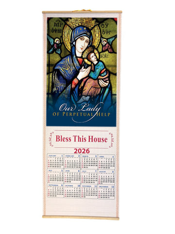 2026 Wood Scroll Calendar - OLPS