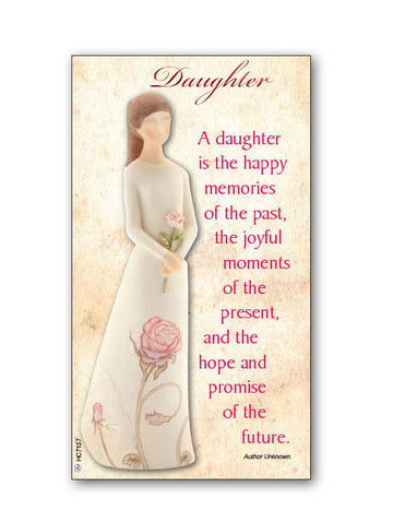 Daughter Holy Card