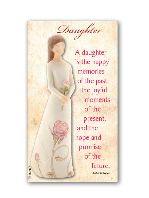 Daughter Holy Card
