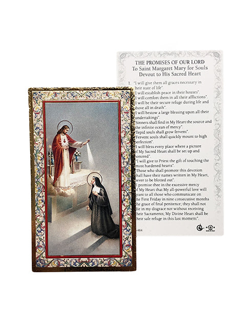 St. Margaret Mary Holy Card