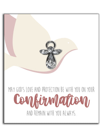 Always With You Angel Pin - Confirmation