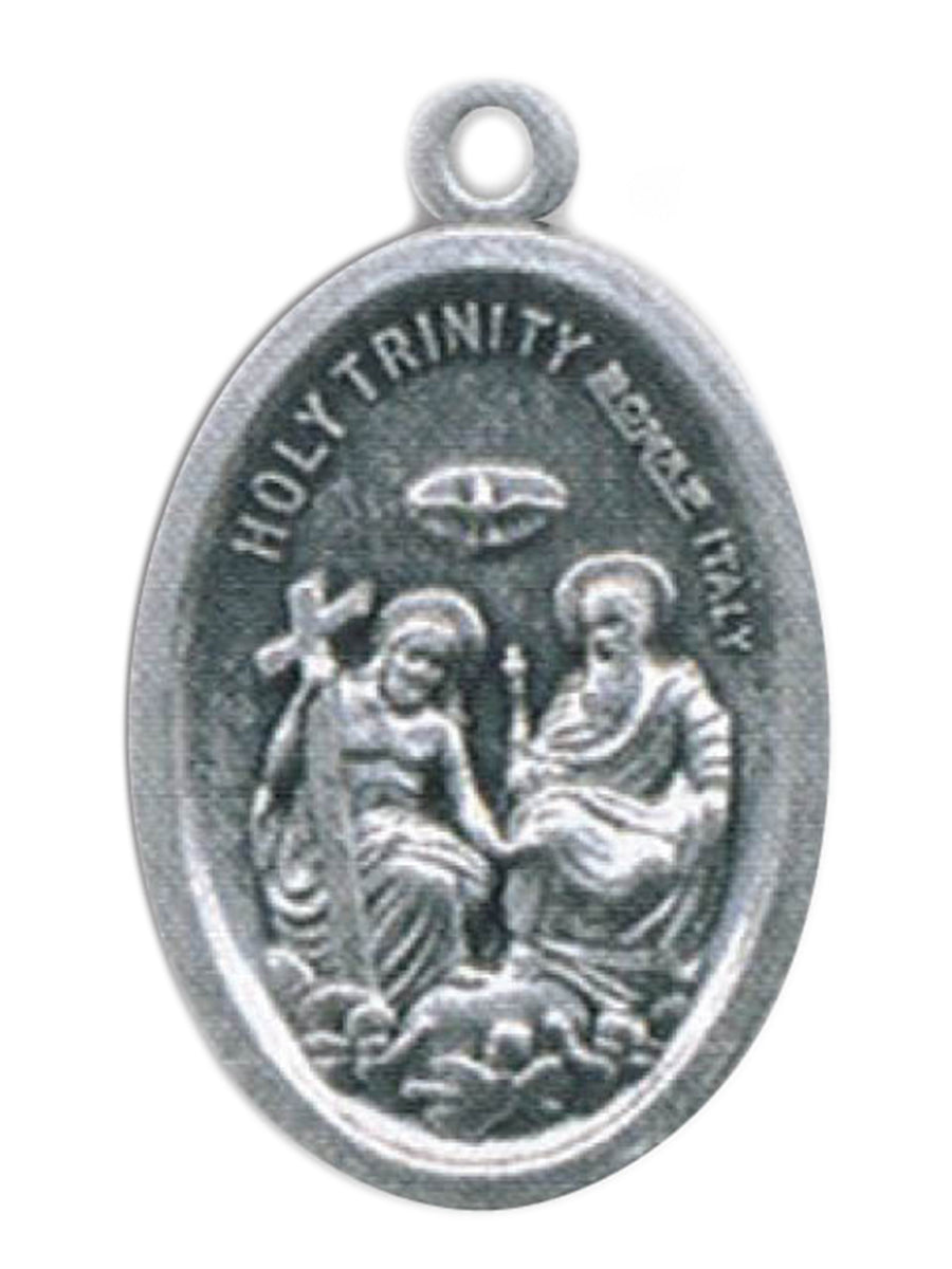 Holy Trinity Silver Oxide Medal