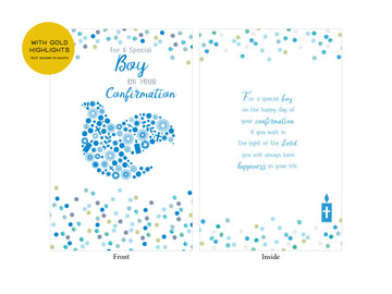 Confirmation Card - Boy