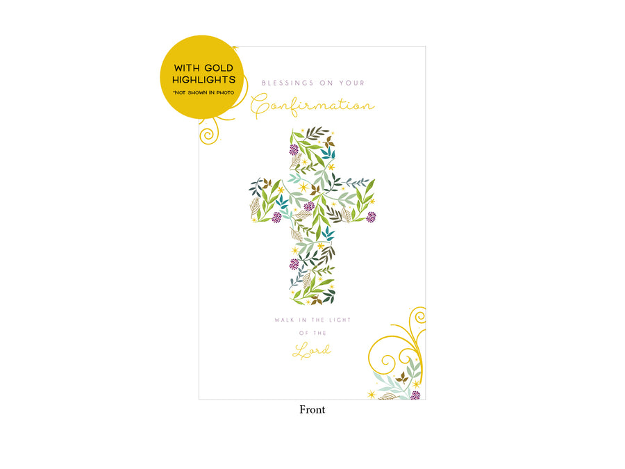 Confirmation Card - Blessings