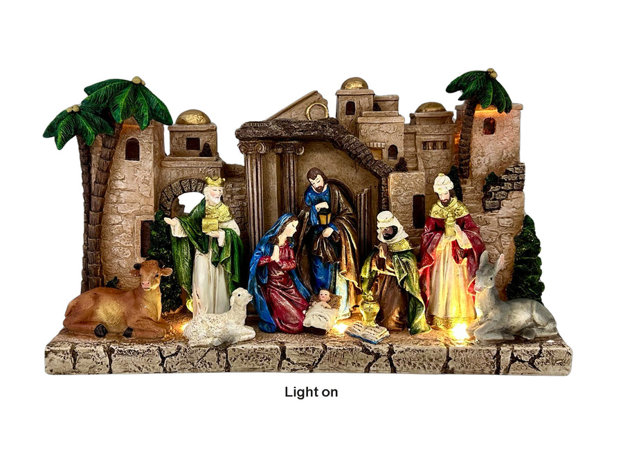 All In One Nativity LED