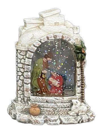LED Water Holy Family - Small