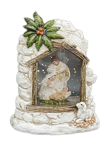 LED Water Holy Family - Small