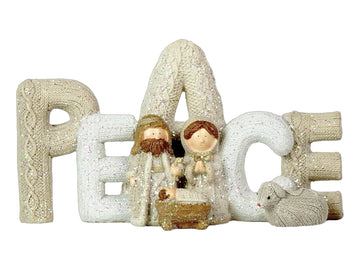 Nativity Kiddie Scene Statue - Peace