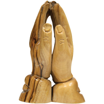 Olive Wood Praying Hands - 10cm