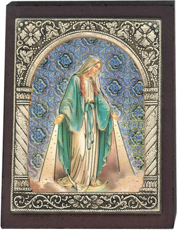 Miraculous Wood Desk Plaque