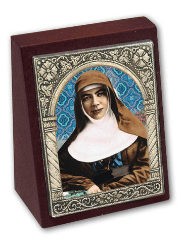Mary Mackillop Wood Desk Plaque