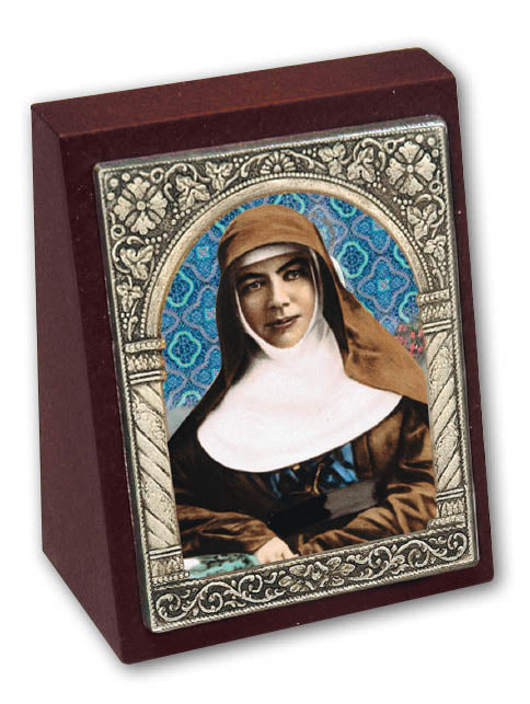 Mary Mackillop Wood Desk Plaque