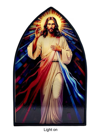 LED Arch Light - Divine Mercy