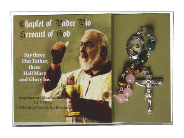 St. Padre Pio Gemstone Chaplet