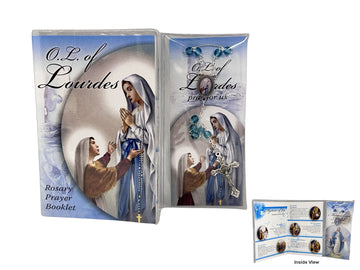 Saint Rosary Book & Rosary - OL Lourdes