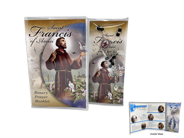 Saint Rosary Book & Rosary - St. Francis Of Assisi