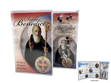 Saint Rosary Book & Rosary - St. Benedict