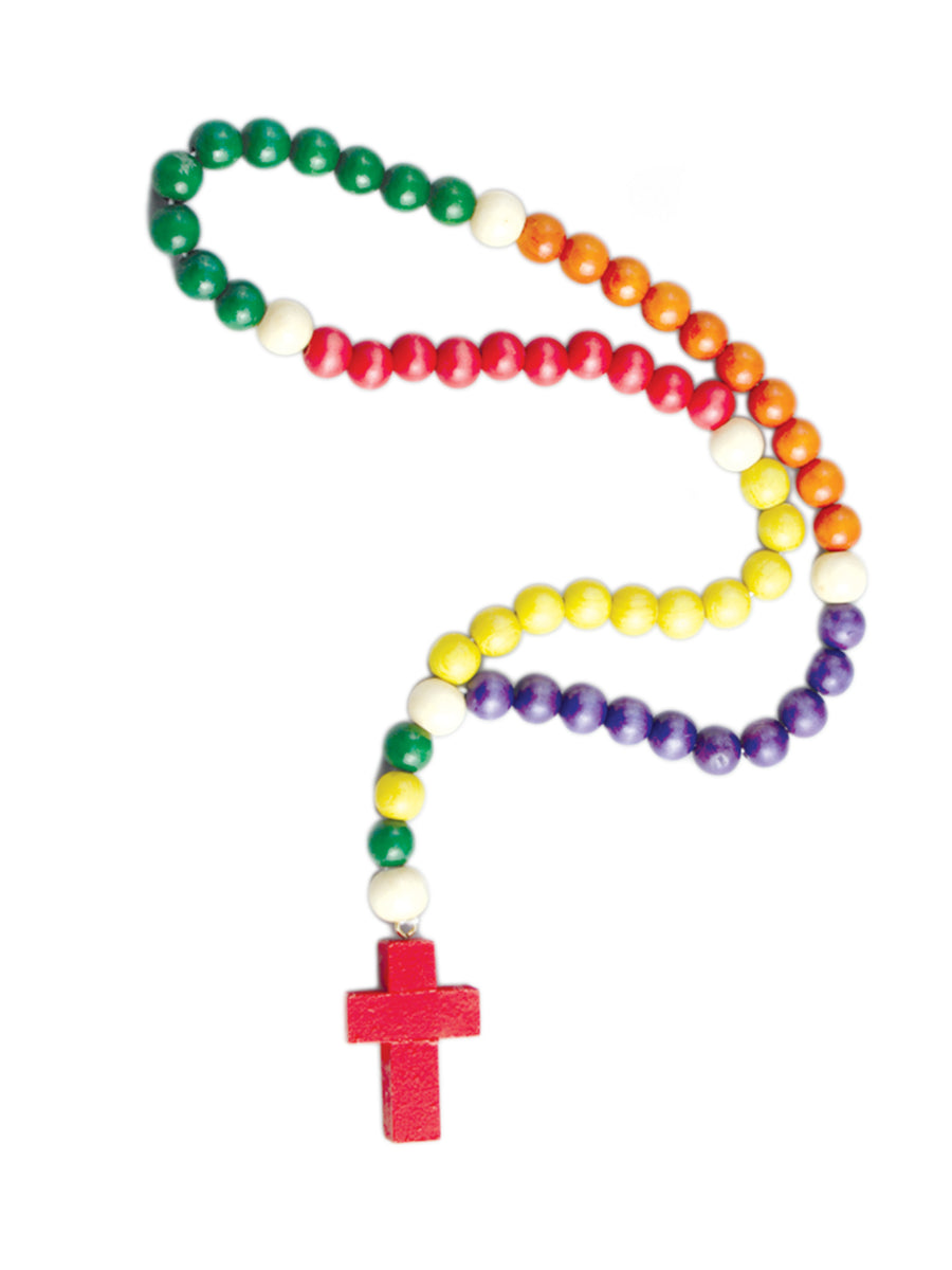 Large Wooden Child Rosary