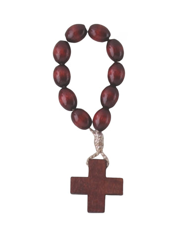 Wood Rosary Ring