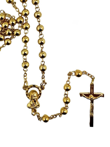Gold Plated Rosary