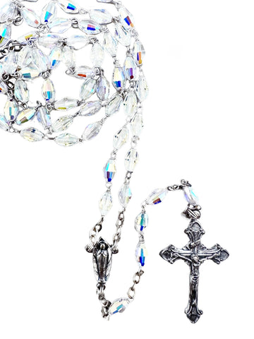 Swarovski Crystal Rosary Tearshape Bead - RX1905