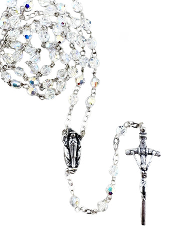 Swarovski Crystal Rosary - Round Bead - RX1925