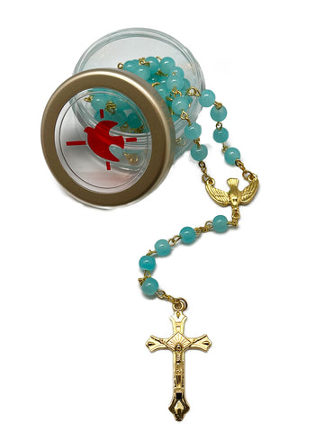 Confirmation Rosary - Blue