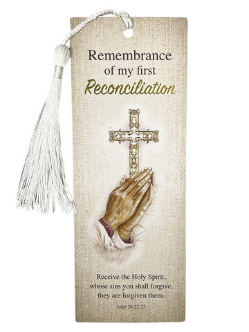 Reconciliation Bookmark With Tassel Laminated