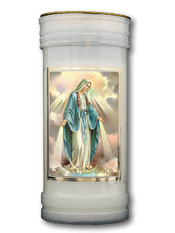 Miraculous Devotional Gold Foiled Candle