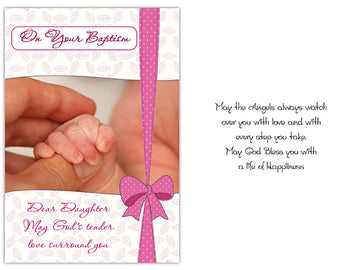 Your Baptism Day Card - Daughter / Son