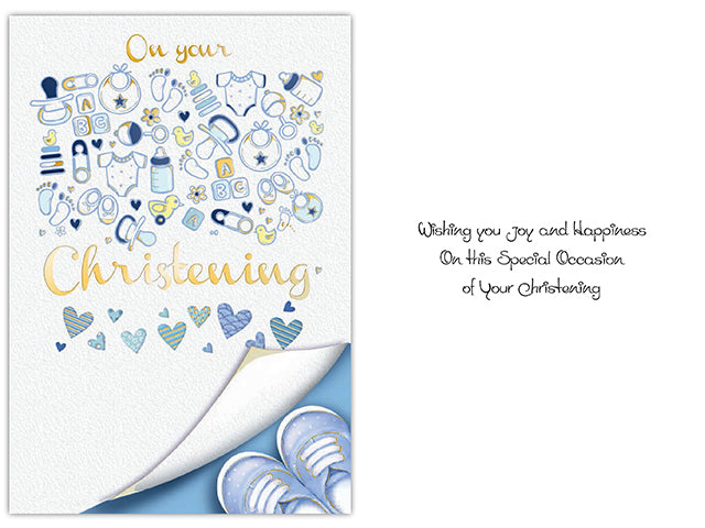 On Your Christening Card - Girl / Boy