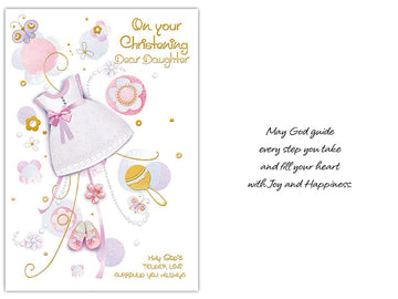 On Your Christening Card - Daughter / Son